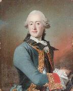 Peder Als Portrait of Admiral Frederik Christian Kaas oil